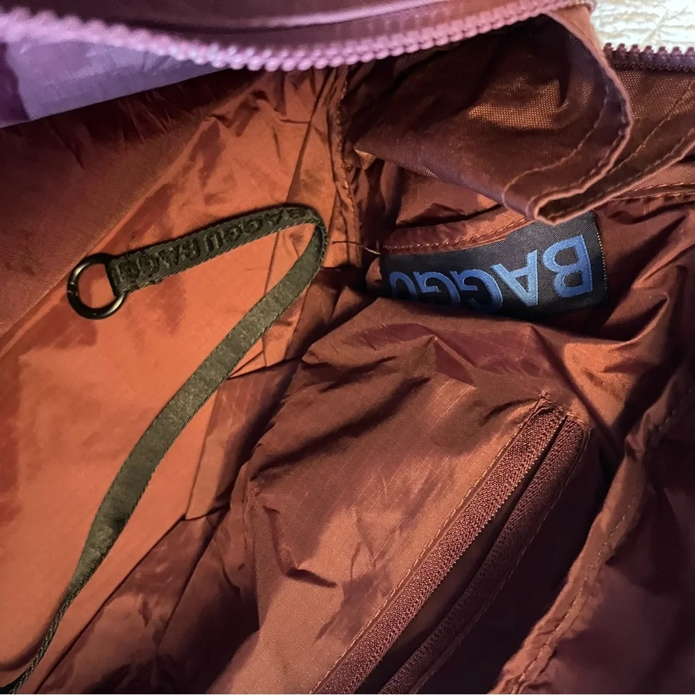 Baggu  Medium Nylon Bowler Bag
Mahogany - Picture 3 of 6